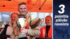 Harri Koivunen otti Laura Evon viime startin laukan omaksi syykseen.