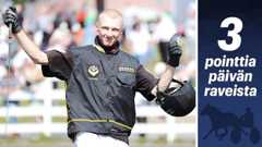 Väinö-Kalle Korhonen ohjastaa parasta kauttaan.