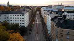 Kallio on suosittu vuokra-asuinkohde Helsingissä. Kuvassa Helsinginkatu, joka on Kallion ja Alppiharjun kaupunginosien rajalla.