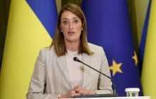 Глава Европарламента раскритиковала идею выборов в Украине во время войны