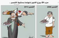 ממתקים מהתושבים, ממתקים מחיזבאללה. קוסייר ב-2006 והיום