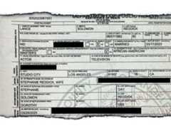 lance Reddick death cert