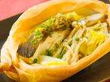 甘塩タラと白菜のレンジ蒸し