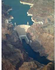 Hoover Dam Nevada Luftaufnahme