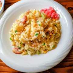 ラジオ体操とウォーキング★白だしでチャーハン