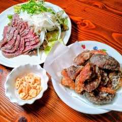 かわいそうで泣けてくるシャチ親子★つまみは牛たたき