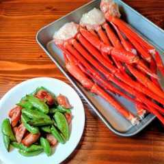 ラジオ体操の効果★先日のつまみ★茹でガニ