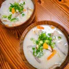 ハマってるひょっとこ踊りの子ぎつねちゃん★時間がかかった粕汁