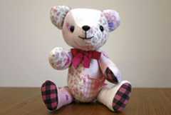 「たなごころ」の利用者が作ったテディベア