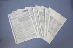 中国政府が公開した、日中戦争中に細菌兵器の開発を進めた旧日本軍731部隊に関する文書（中国国家公文書局のHPから）