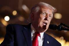 トランプ米大統領（ゲッティ＝共同）