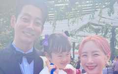 '하하♥' 별, 인기 많은 딸 송이와 '5분 결혼식' 테이 축하…"오래도록 기억될 멋진 날"