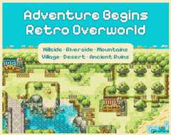 Adventure Begins - 16x16 Retro Tiles & Characters