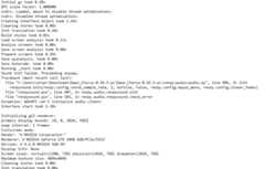 debug log: