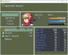 Offhand spear Offhand spear