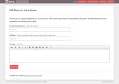 itch.io gift giving page