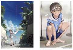 『あるみっく画集 ボクとキミの真ん中 』ページ抜粋4