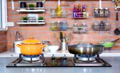 מטבח, כיריים גז (צילום:  Beboopai, shutterstock)