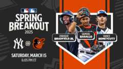 Orioles face Yankees in Spring Breakout