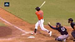 Dylan Beavers' RBI single 