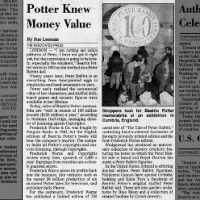 Peter Rabbit merchandise as valuable in 1993 as Beatrix Potter knew it would be in 1903