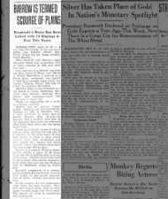 Clyde Barrow is wanted 