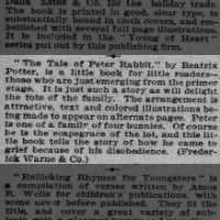 Review of Beatrix Potter's 