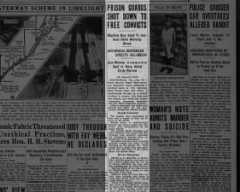 Account of Clyde Barrow's involvement in the Eastham Prison Farm breakout