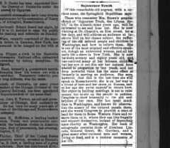 Sojourner Truth advocates for U.S. Congress to provide land grants to formerly enslaved individuals