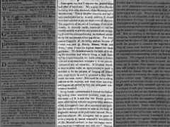 Federalist opinion piece in favor of the Louisiana Treaty arranged by Munroe [sic] and Livingston