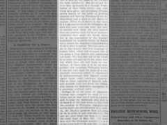Excerpt from 1900 newspaper column gives opinion that Philippines are not ready for independence