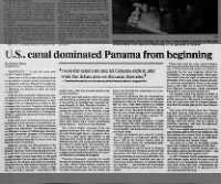 Summary of history of American-Panamanian relations, published day after 1989 American invasion