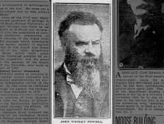 Photo of John Wesley Powell, first known explorer to travel by boat through Grand Canyon