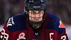 Marie-Philip Poulin first to reach 30-goal mark and 50 points in PWHL