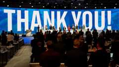 144th IOC SessionOlympic Agenda final report comments by Mrs Nicole Hoevertsz, proposal to appoint IOC President Bach as a Honorary IOC President, The Romanos - Costa Navarino
