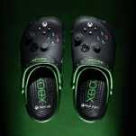 The Xbox Crocs make their mark in canon of outrageous gamer fashion