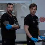 Dr. Robby begins to crack on The Pitt