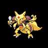 Kadabra Shiny sprite from Black & White