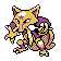 Kadabra Shiny sprite from Silver