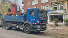 Wasserrohrbruch Eppendorfer Weg