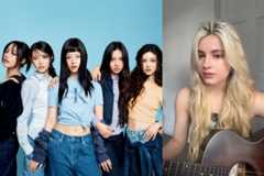 그룹 뉴진스, 그룹 VCHA 출신 KG/사진=어도어 제공, VCHA 인스타그램 캡처