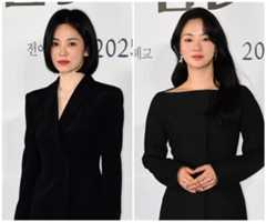 목 길이부터 다른데…1류 송혜교 VS 2류 전여빈[류예지의 OOTD]