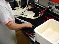 Ribbons being counted