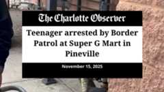 Border Patrol arrests teenager working at Super G Mart in Pineville