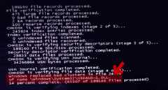 3回目のCHKDSK c: /r