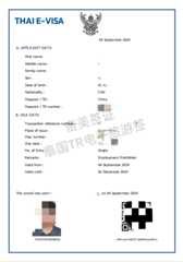 泰国旅游电子签需要填出入境卡吗(有效期几天)