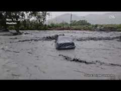 Heavy rain batters Hualien as Tropical Storm Fung-Wong nears Taiwan