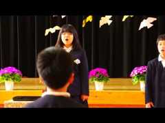 『花は咲く』　左鐙小学校卒業式・7人でのラストソング