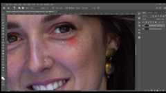 How to remove wrinkles in Photoshop CC - YouTube