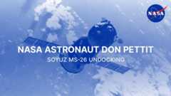 NASA Astronaut Don Pettit Soyuz MS-26 Undocking - YouTube